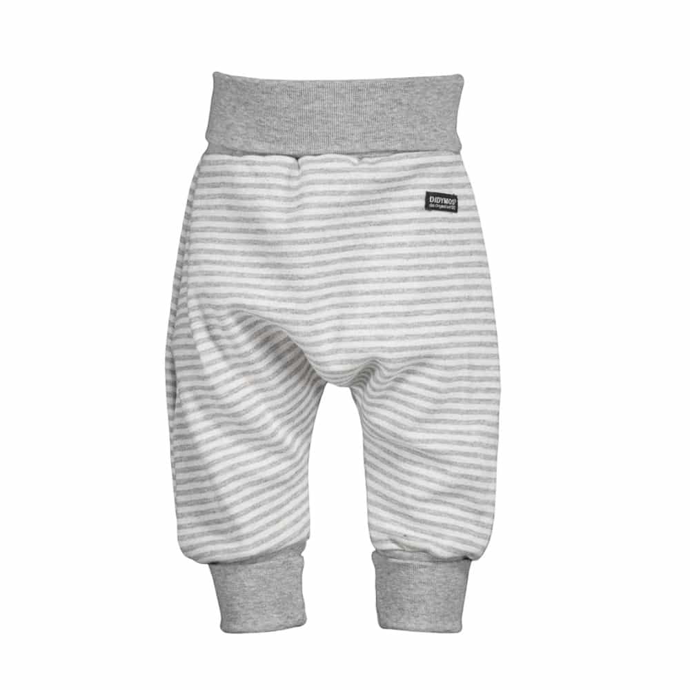 Grow With Me Trousers Jersey Stripes Silver Grow With Me Trousers Jersey Stripes Silver