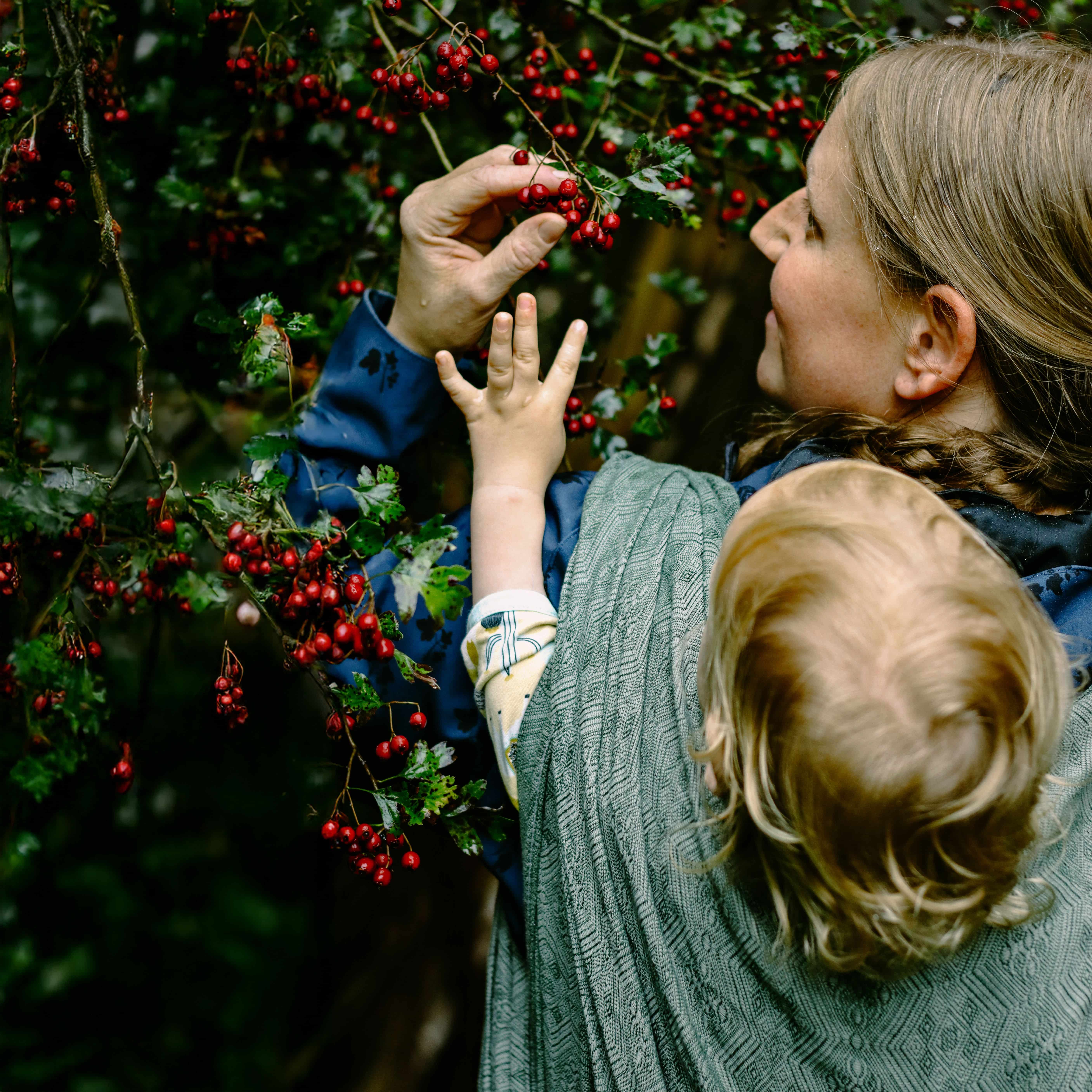 Baby Wrap Sling 1975 Whispering Woods Linen