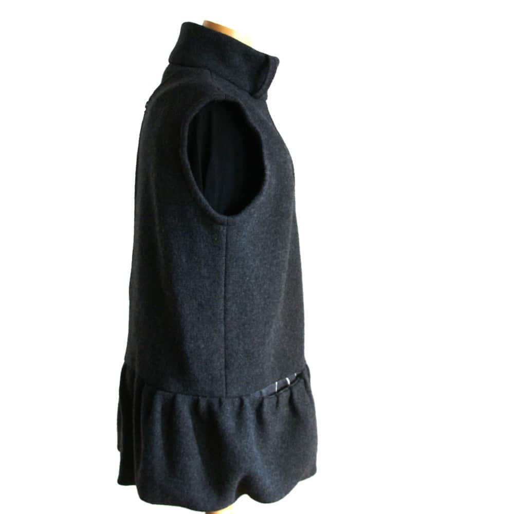 Parents Vest, Boiled Wool Parents Vest, Boiled Wool