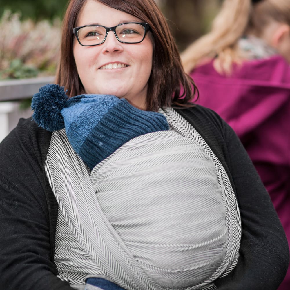 Lisca Grigio DidySling Ring Sling by Didymos – Little Zen One