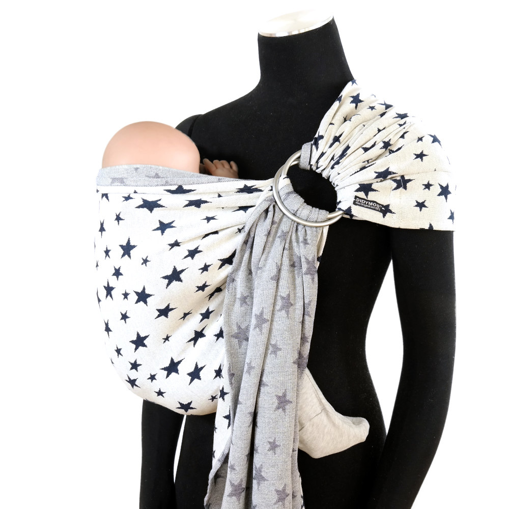 DidySling Jersey Doubleface Stars Baby Wrap Slings DIDYMOS Baby Carriers