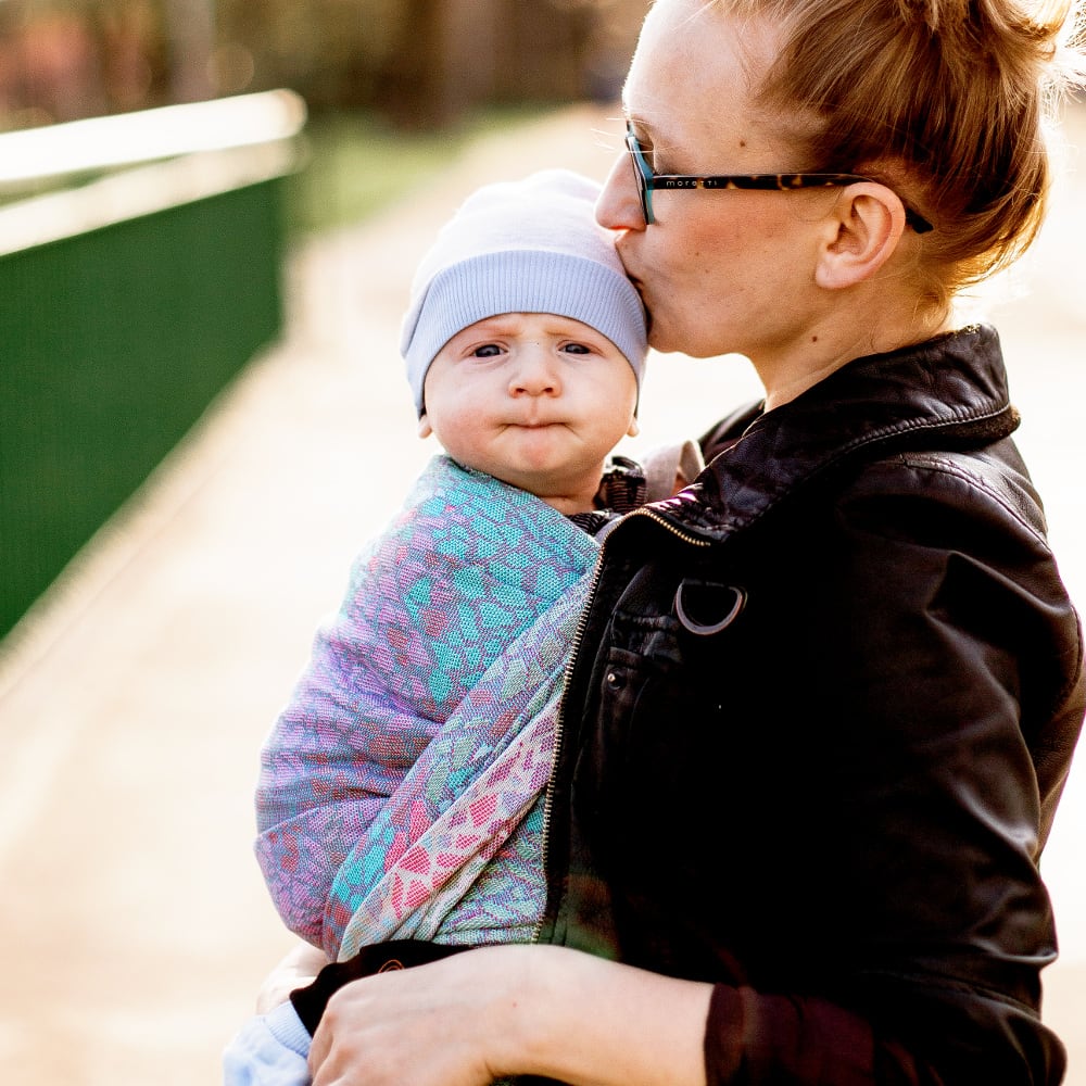 Babytragetuch Sommermosaik Babytragetuch Sommermosaik