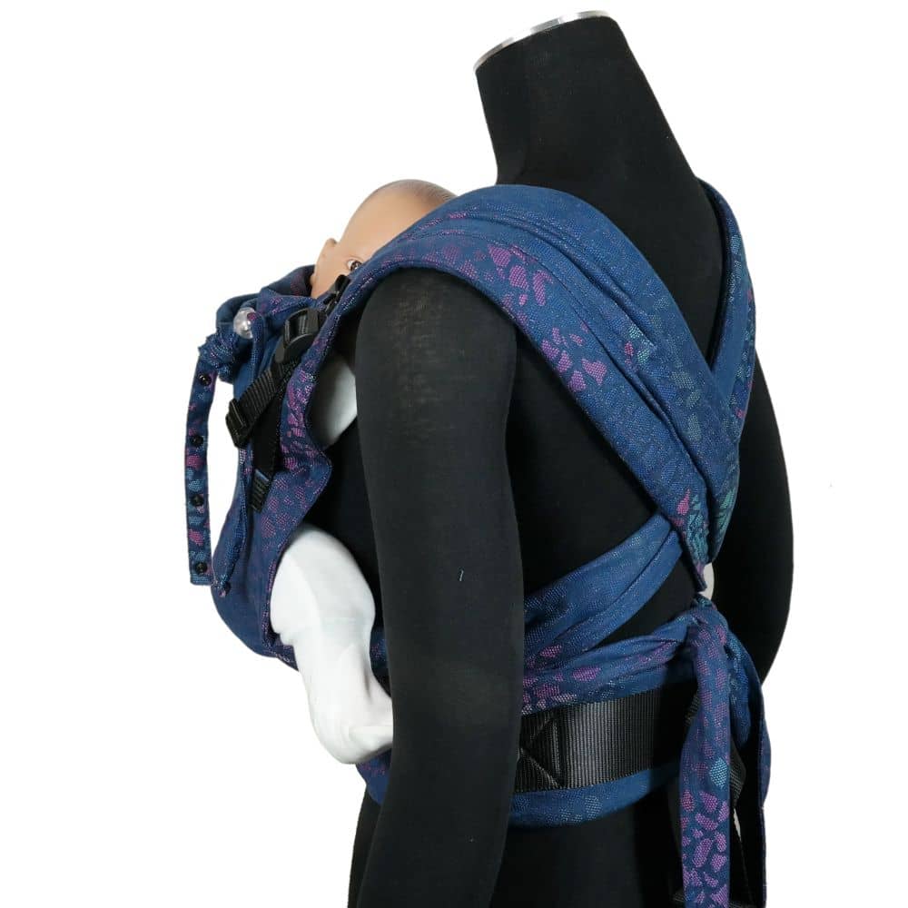 DidyFlow Babytrage Mosaik Sparks in the Dark