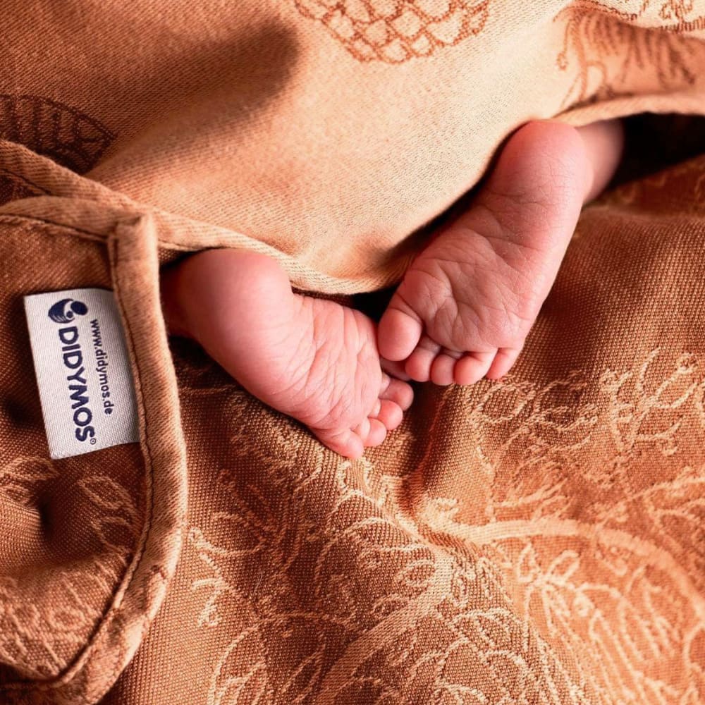 Babytragetuch Zauberwald Litschi Babytragetuch Zauberwald Litschi