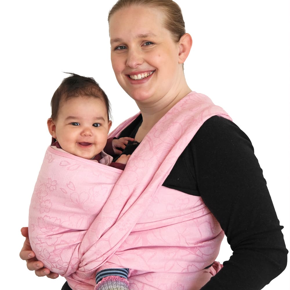Baby Wrap Sling Cherry Blossom Seimei Hemp Baby Wrap Sling Cherry Blossom Seimei Hemp