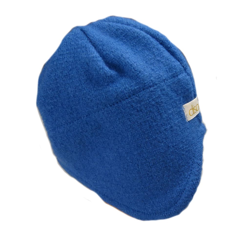 Boiled Wool Hat Blue Boiled Wool Hat Blue