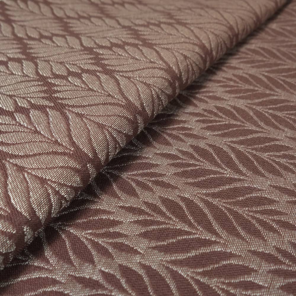 Babytragetuch Trias Chocolate Cream Wolle Seide