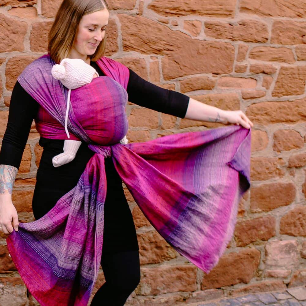 Babytragetuch Prima Nebula Viola