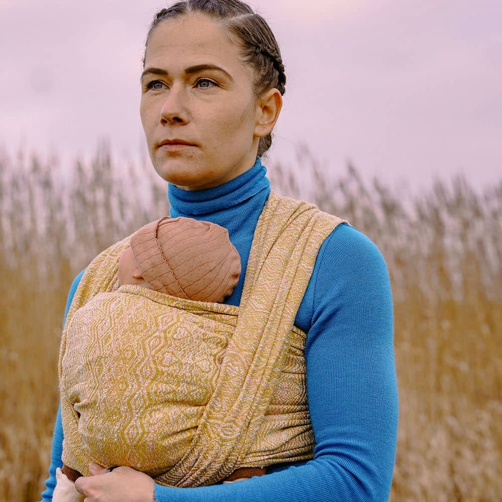 Baby Wrap Sling Hedwych Hearts Felice