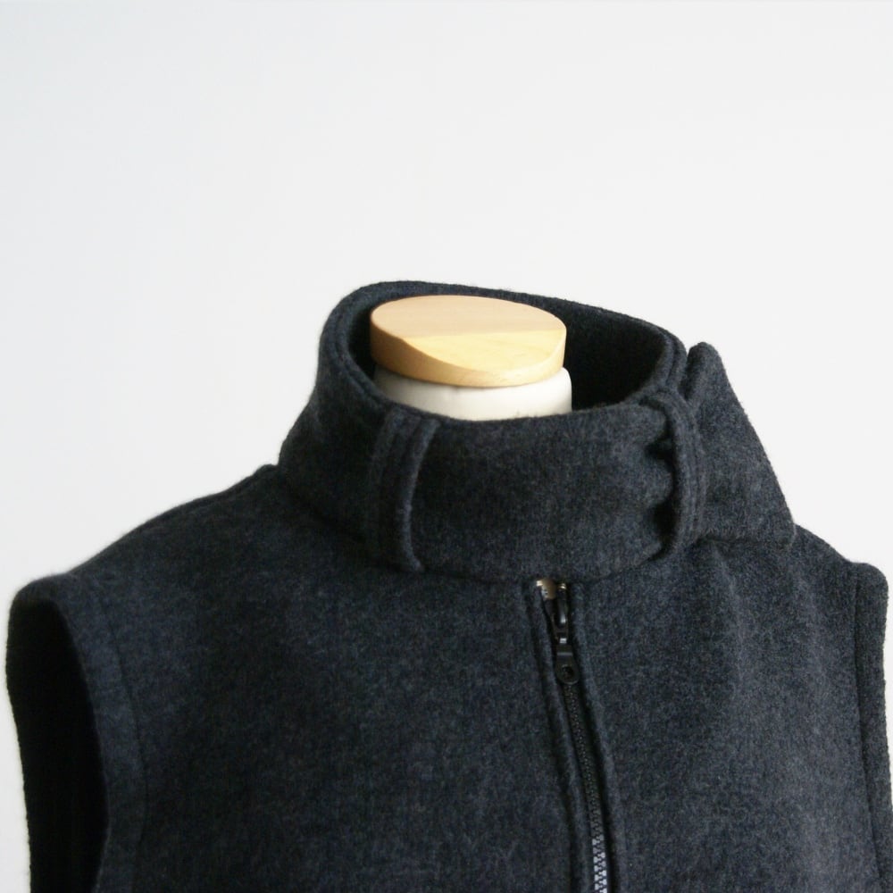 Parents Vest, Boiled Wool Parents Vest, Boiled Wool