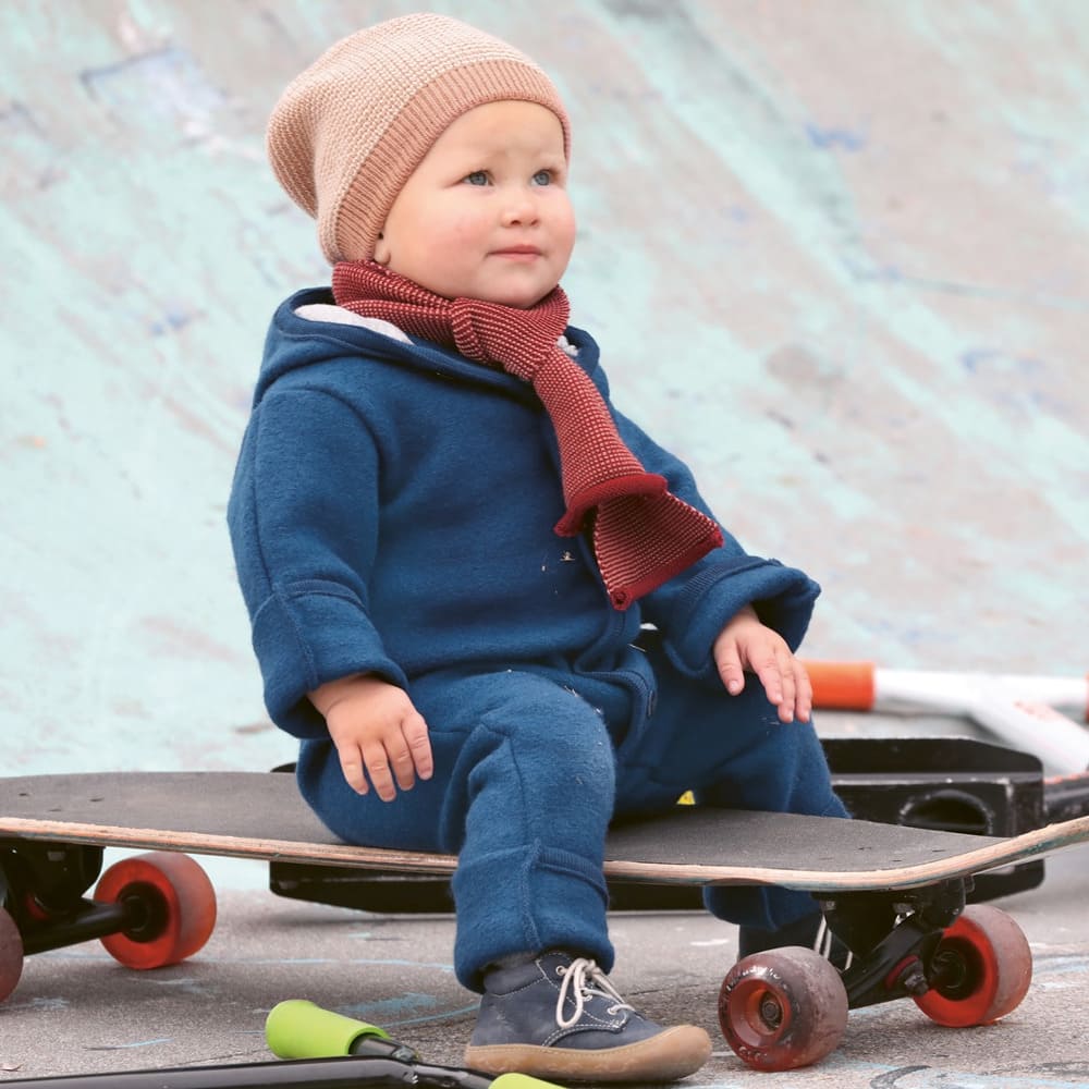 Baby´s Overall boiled wool, blue Baby´s Overall boiled wool, blue