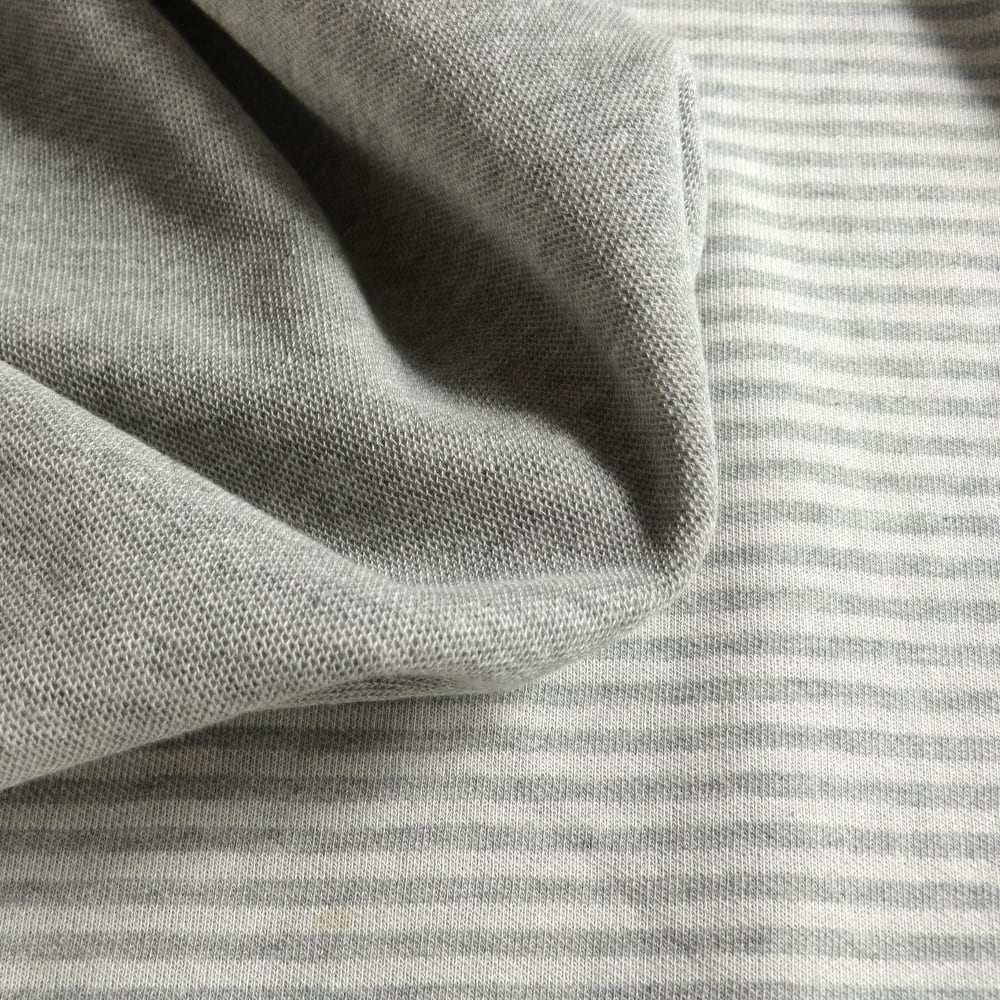 Baby Wrap Sling Jersey Doubleface Stripes Silver Baby Wrap Sling Jersey Doubleface Stripes Silver