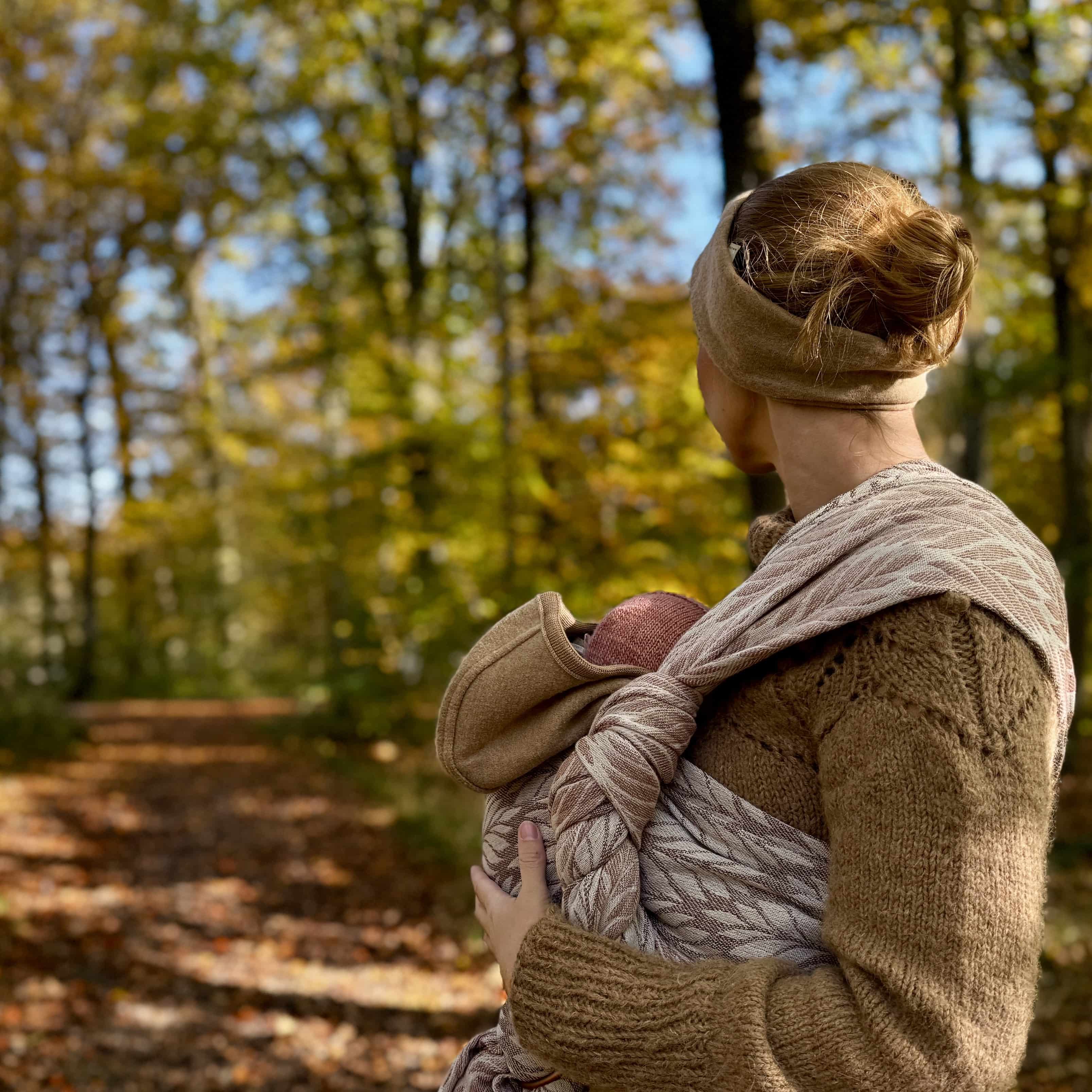 Baby Wrap Sling Trias Chai Cinnamon Baby Wrap Sling Trias Chai Cinnamon