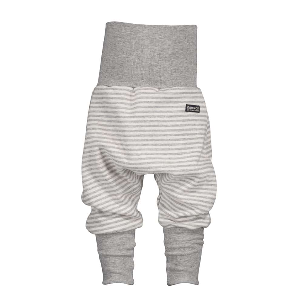 Grow With Me Trousers Jersey Stripes Silver Grow With Me Trousers Jersey Stripes Silver