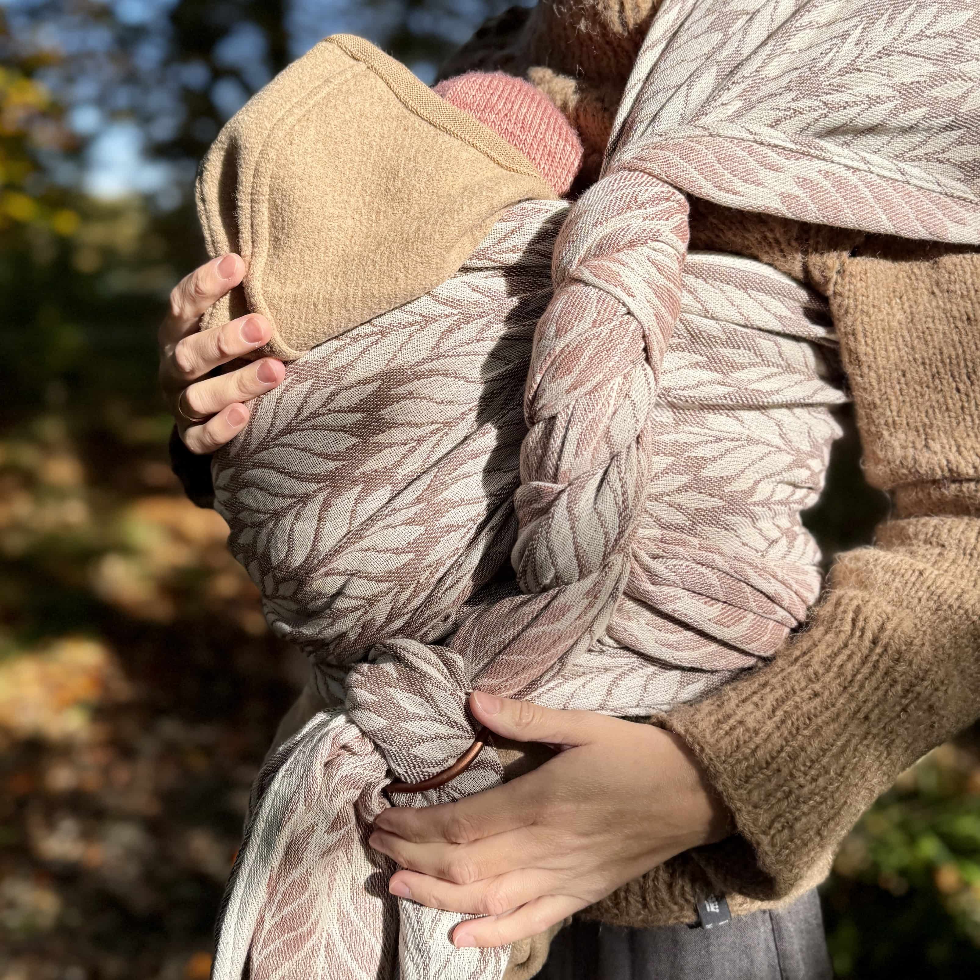 Baby Wrap Sling Trias Chai Cinnamon Baby Wrap Sling Trias Chai Cinnamon