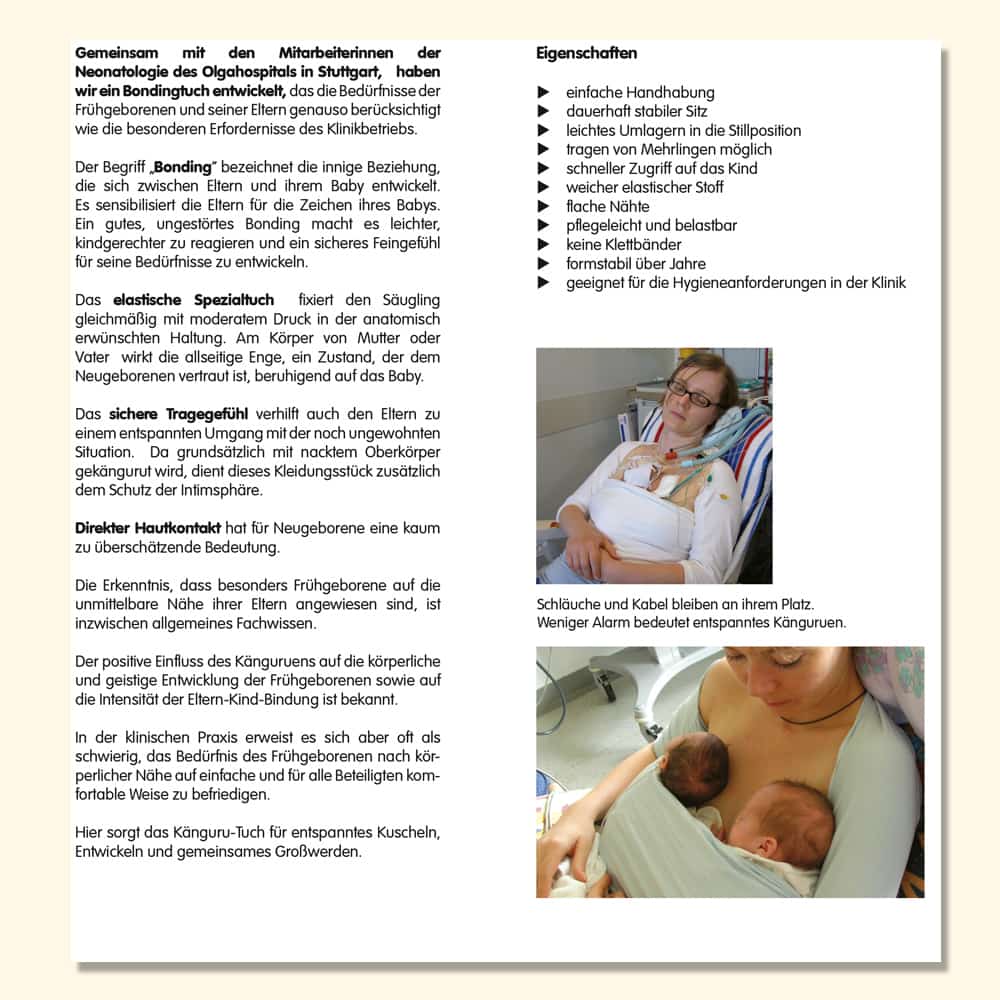 Flyer Kängurutücher Flyer Kängurutücher