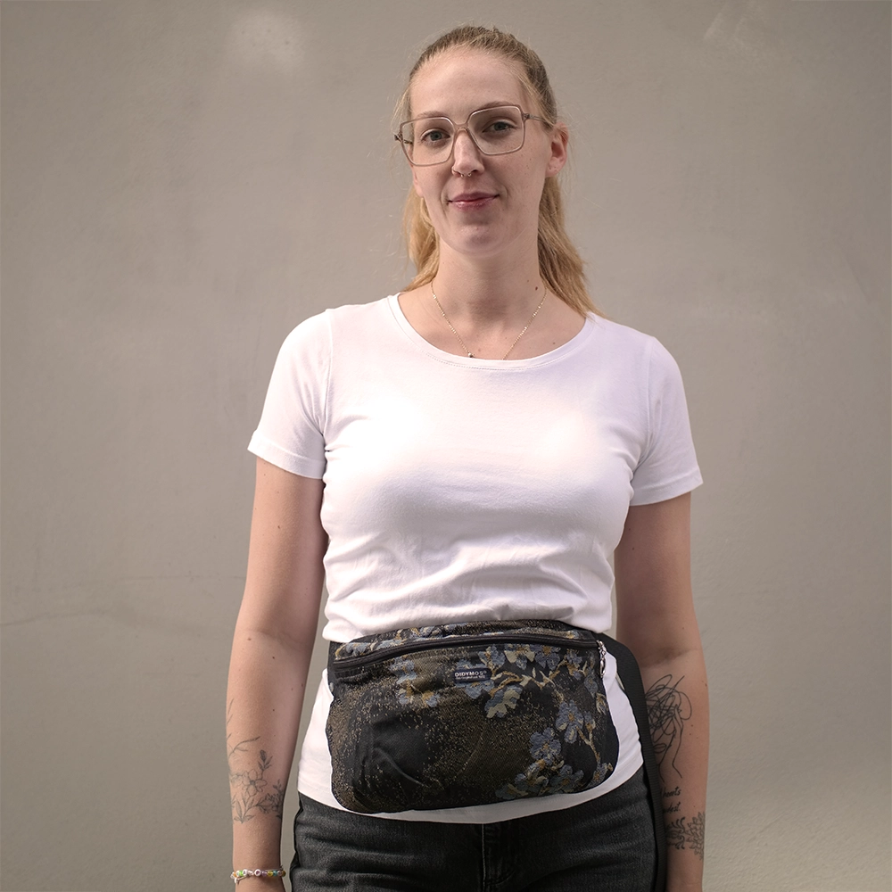 Moon Bag Blue Blossom