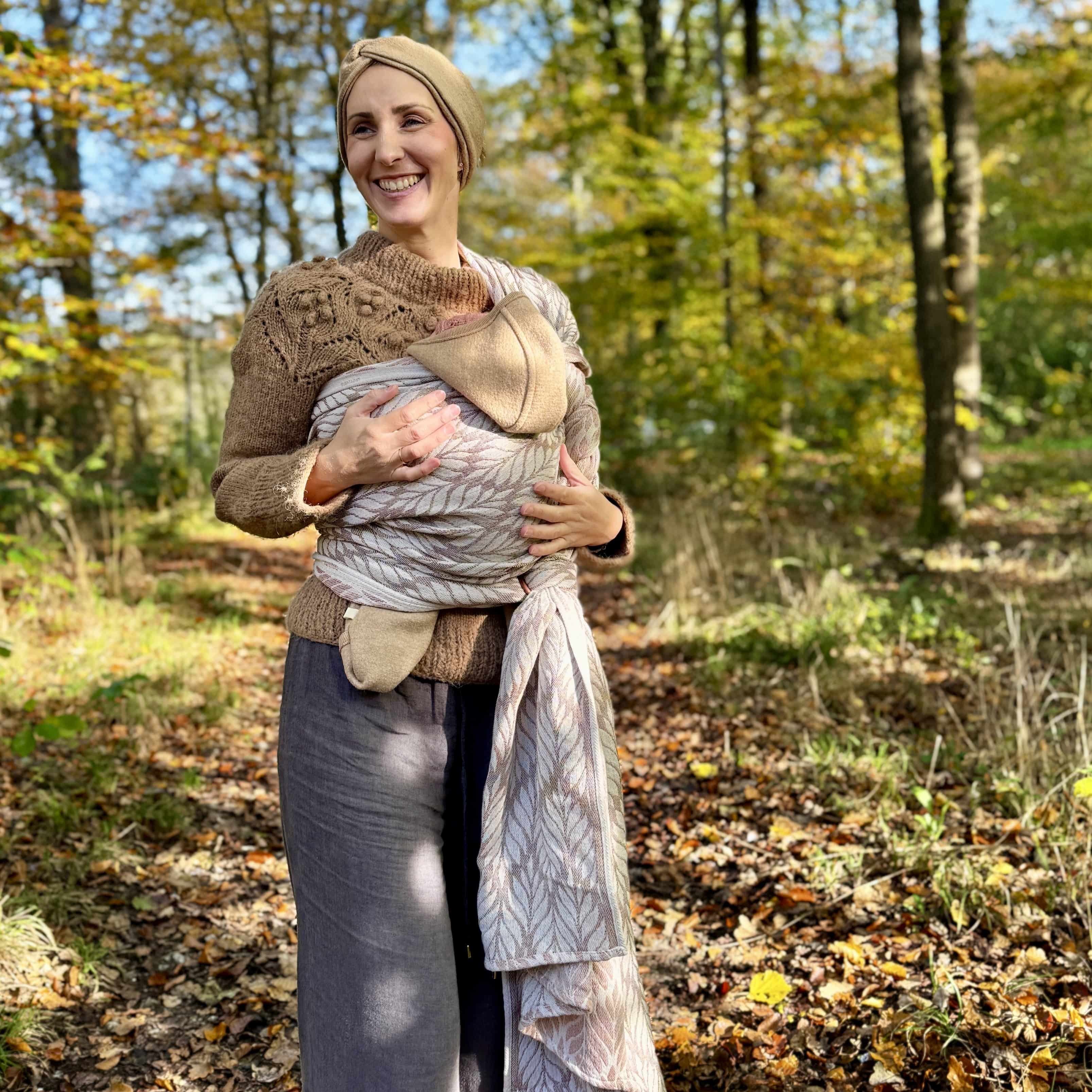 Baby Wrap Sling Trias Chai Cinnamon Baby Wrap Sling Trias Chai Cinnamon