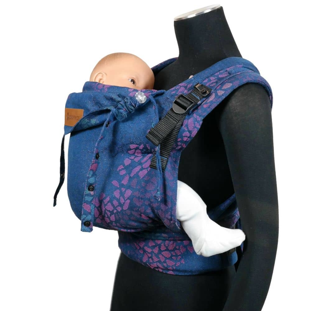 DidyFlow Babytrage Mosaik Sparks in the Dark