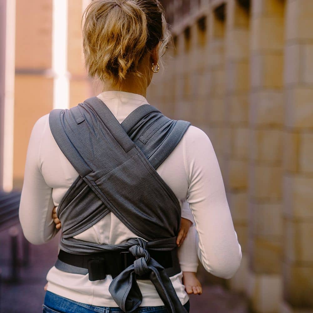 DidyFlow Babytrage Doubleface Anthrazit