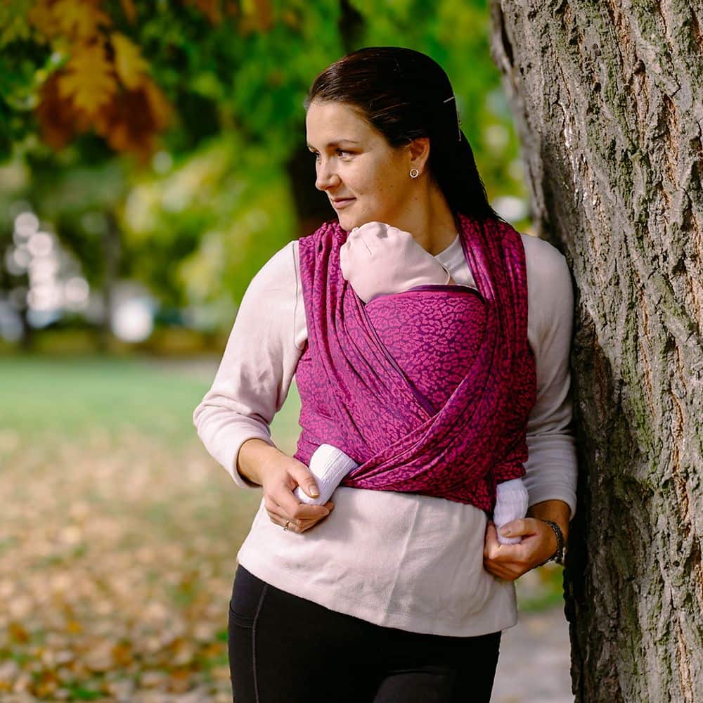 Babytragetuch Leo Fierce Violet Babytragetuch Leo Fierce Violet