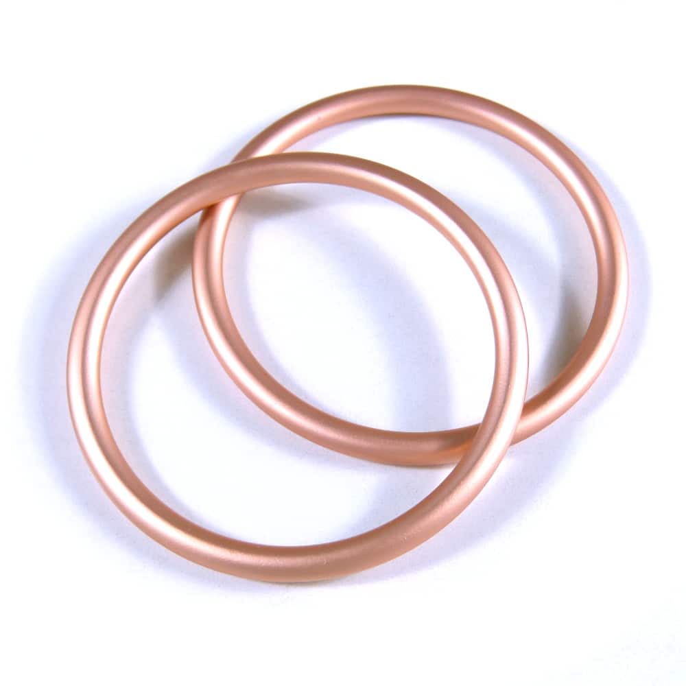 Slingringe Paar Rosé-Gold Slingringe Paar Rosé-Gold