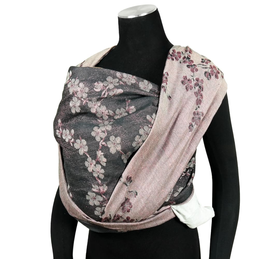 Baby Wrap Sling Red Blossom Hemp Baby Wrap Sling Red Blossom Hemp