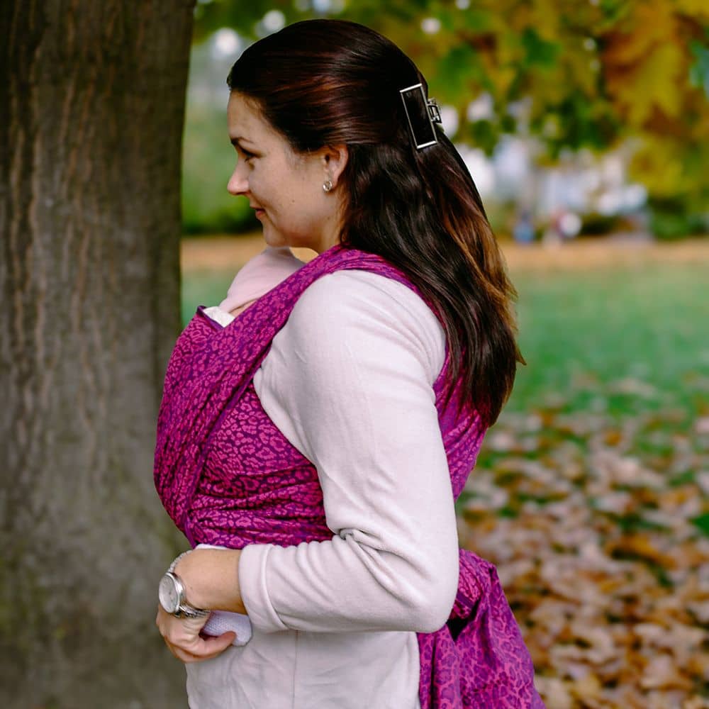 Babytragetuch Leo Fierce Violet Babytragetuch Leo Fierce Violet