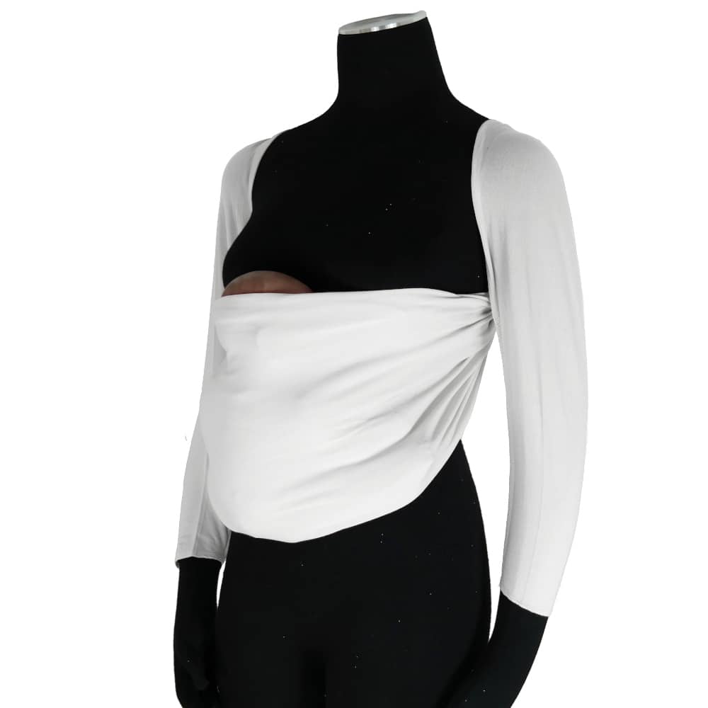 Bonding Top with Sleeves White Bonding Top with Sleeves White
