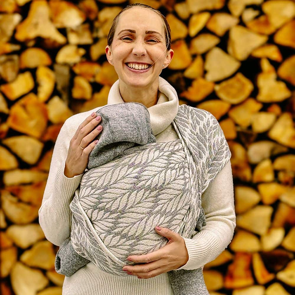 Babytragetuch Trias Whisper Triblend