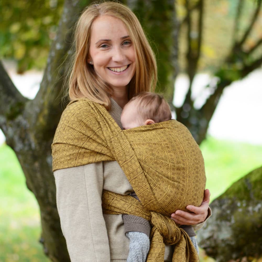 Baby Wrap Sling Prima Butternut Cashmere Baby Wrap Sling Prima Butternut Cashmere