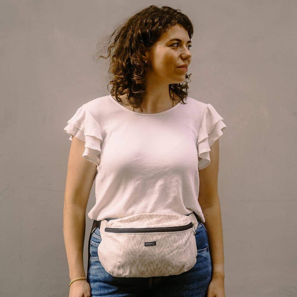 Moon Bag Trias Creme Linen Moon Bag Trias Creme Linen
