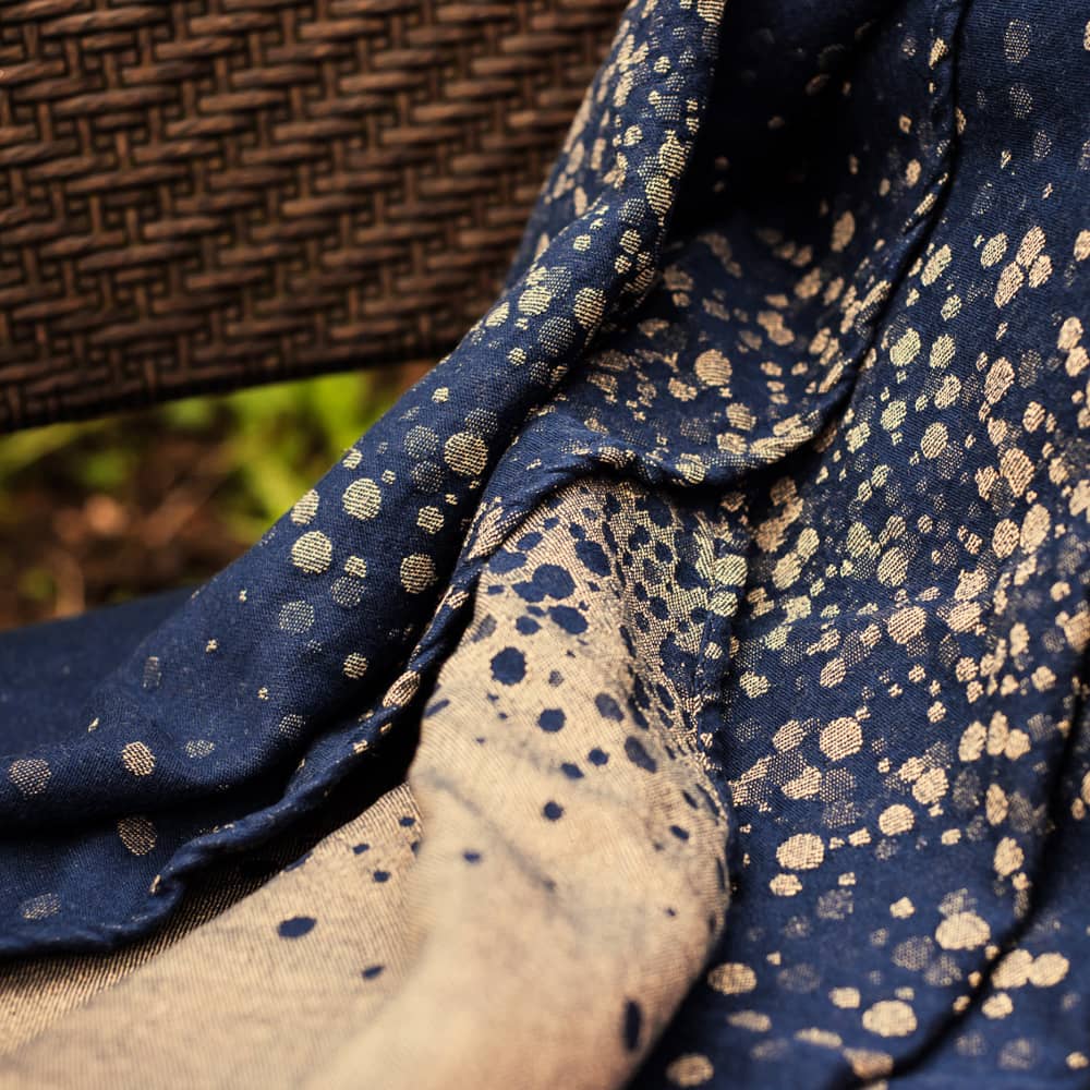 Baby Wrap Sling Sparkle gold Linen Baby Wrap Sling Sparkle gold Linen