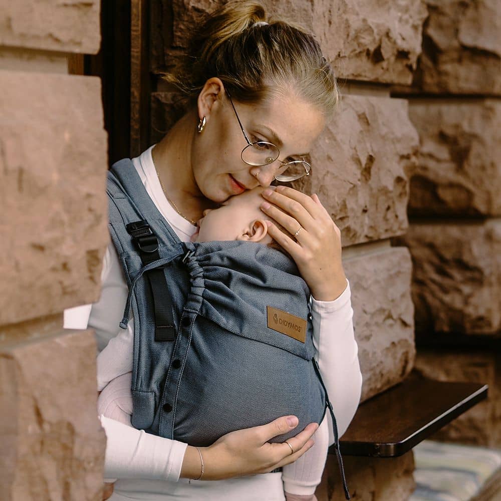 DidyFlow Babytrage Doubleface Anthrazit