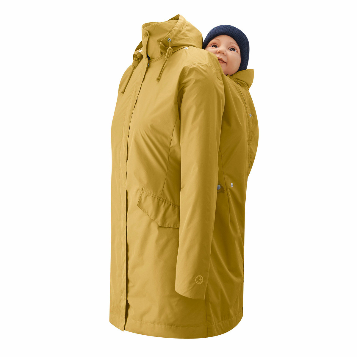 Baby wearing waterproof coat outlet
