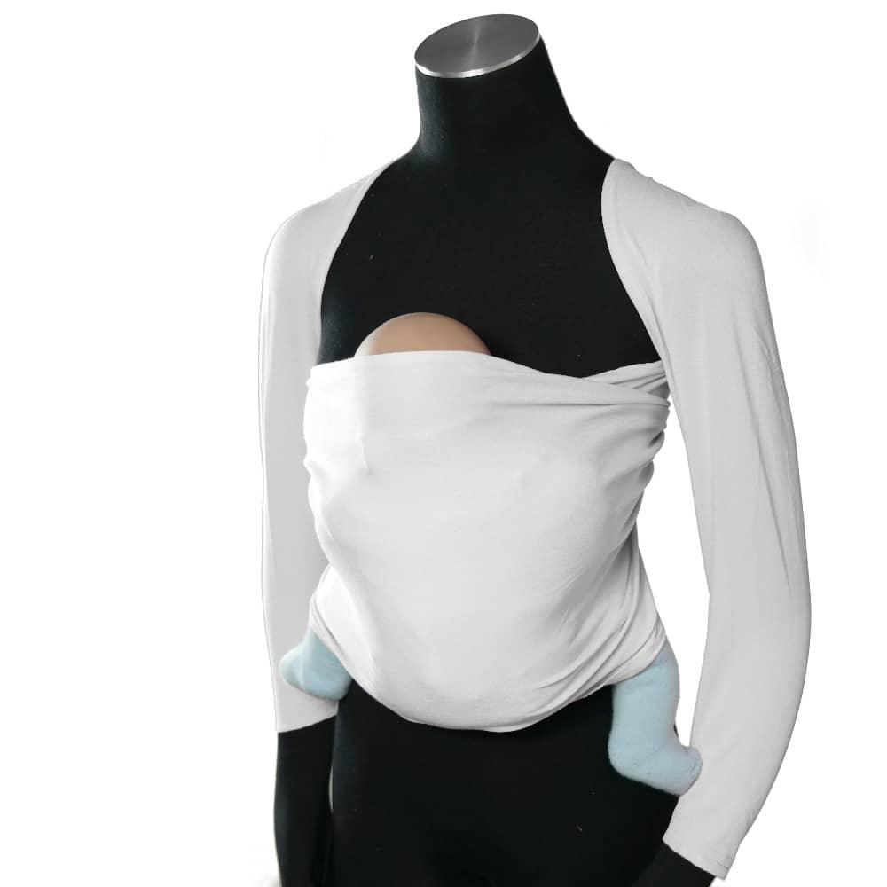 Bonding Top with Sleeves White Bonding Top with Sleeves White