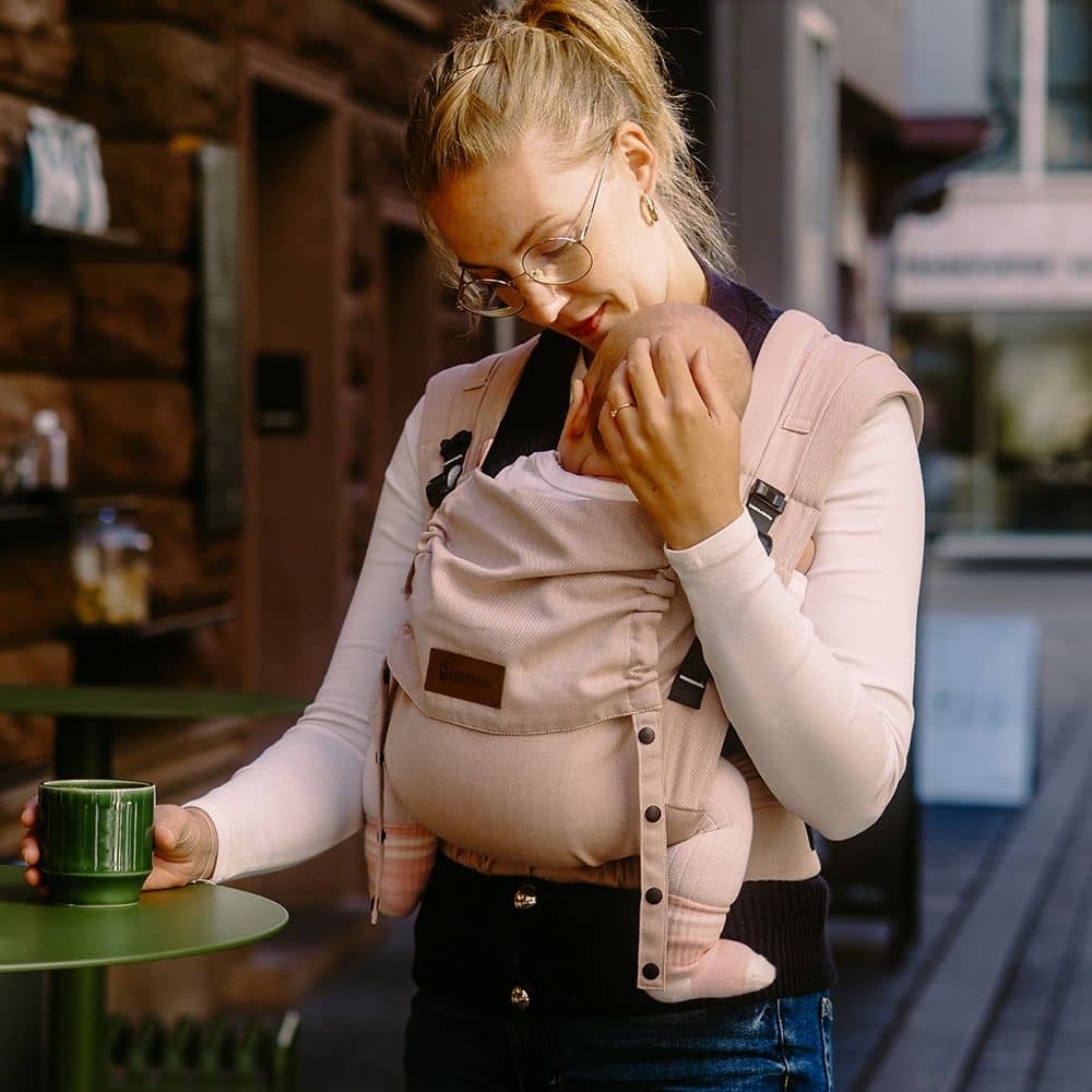 DidyFlow Babytrage Zimt