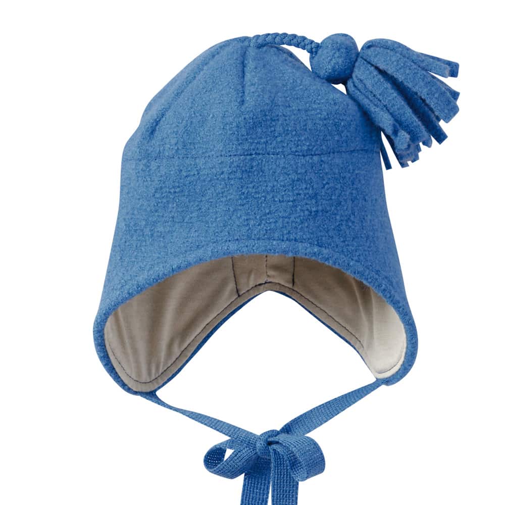 Boiled Wool Hat Blue Boiled Wool Hat Blue