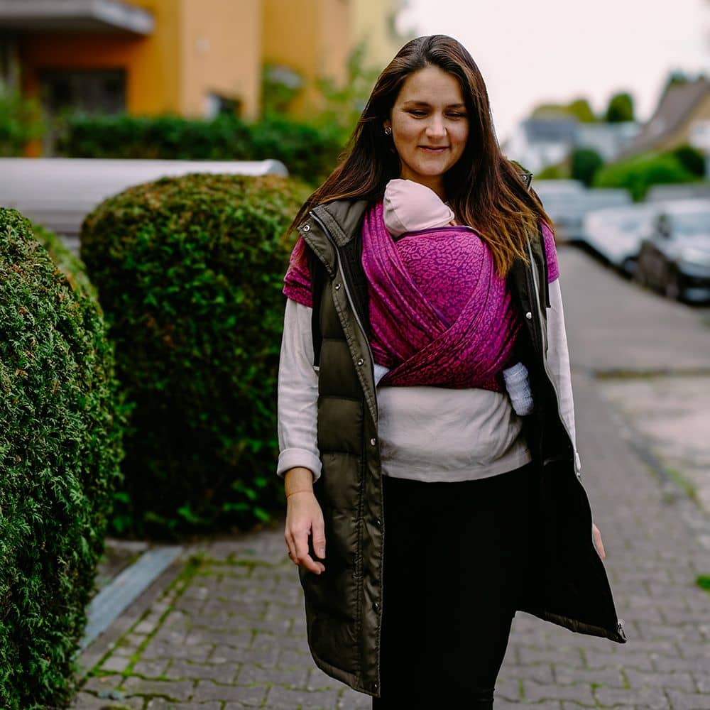 Babytragetuch Leo Fierce Violet Babytragetuch Leo Fierce Violet