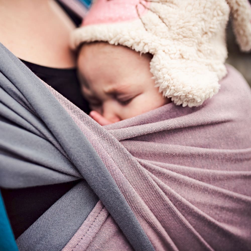 Baby Wrap Sling Doubleface Rosalinde Baby Wrap Sling Doubleface Rosalinde