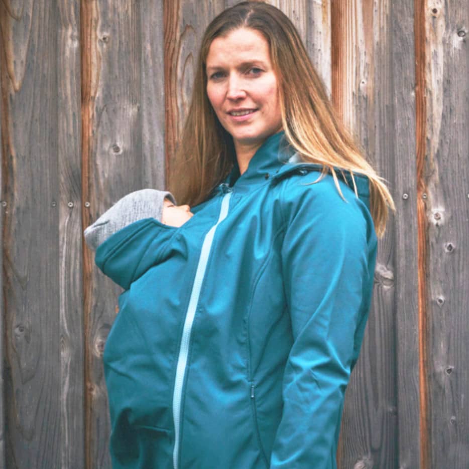 Softshell Carrying Jacket, Teal Softshell Carrying Jacket, Teal