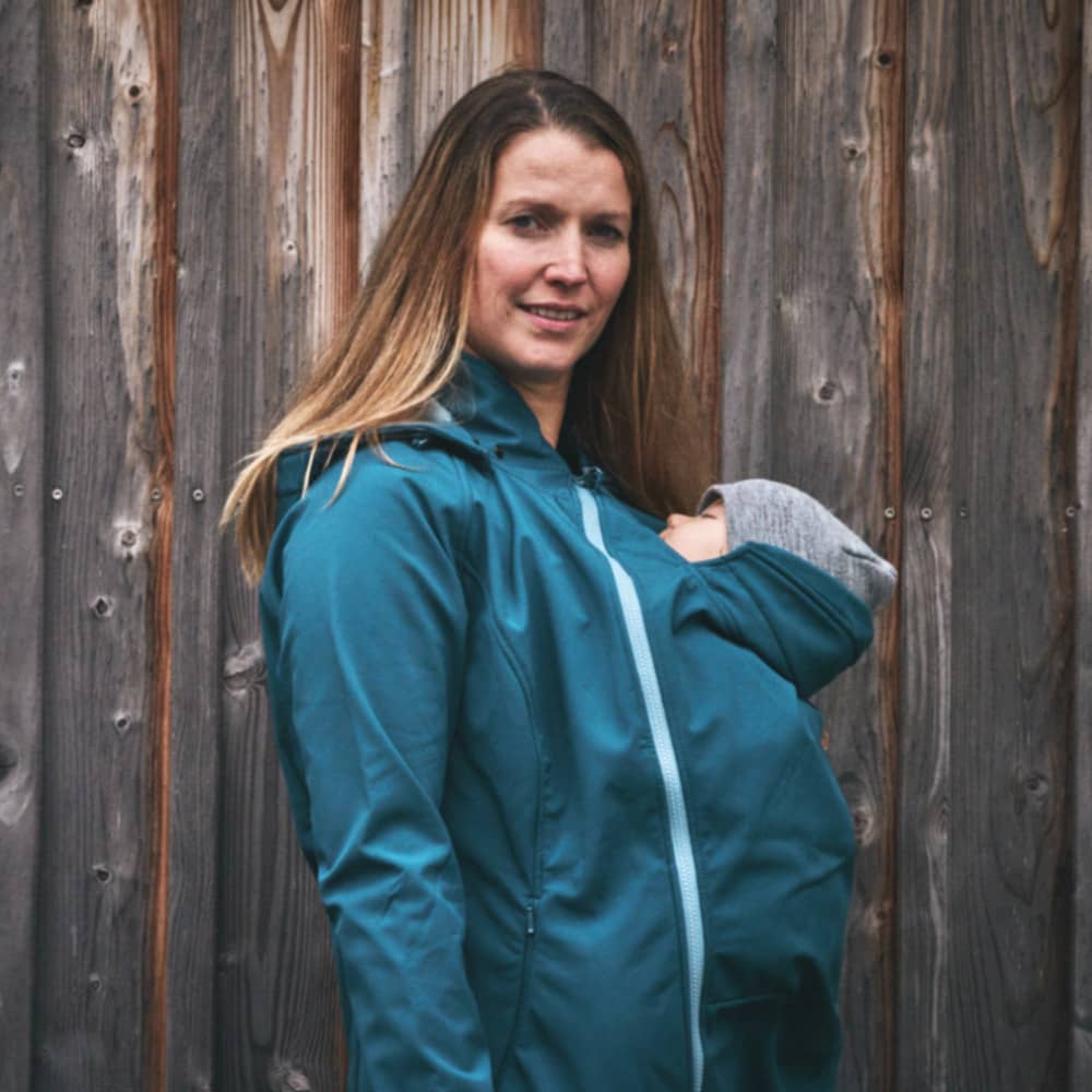 Softshell Carrying Jacket, Teal Softshell Carrying Jacket, Teal