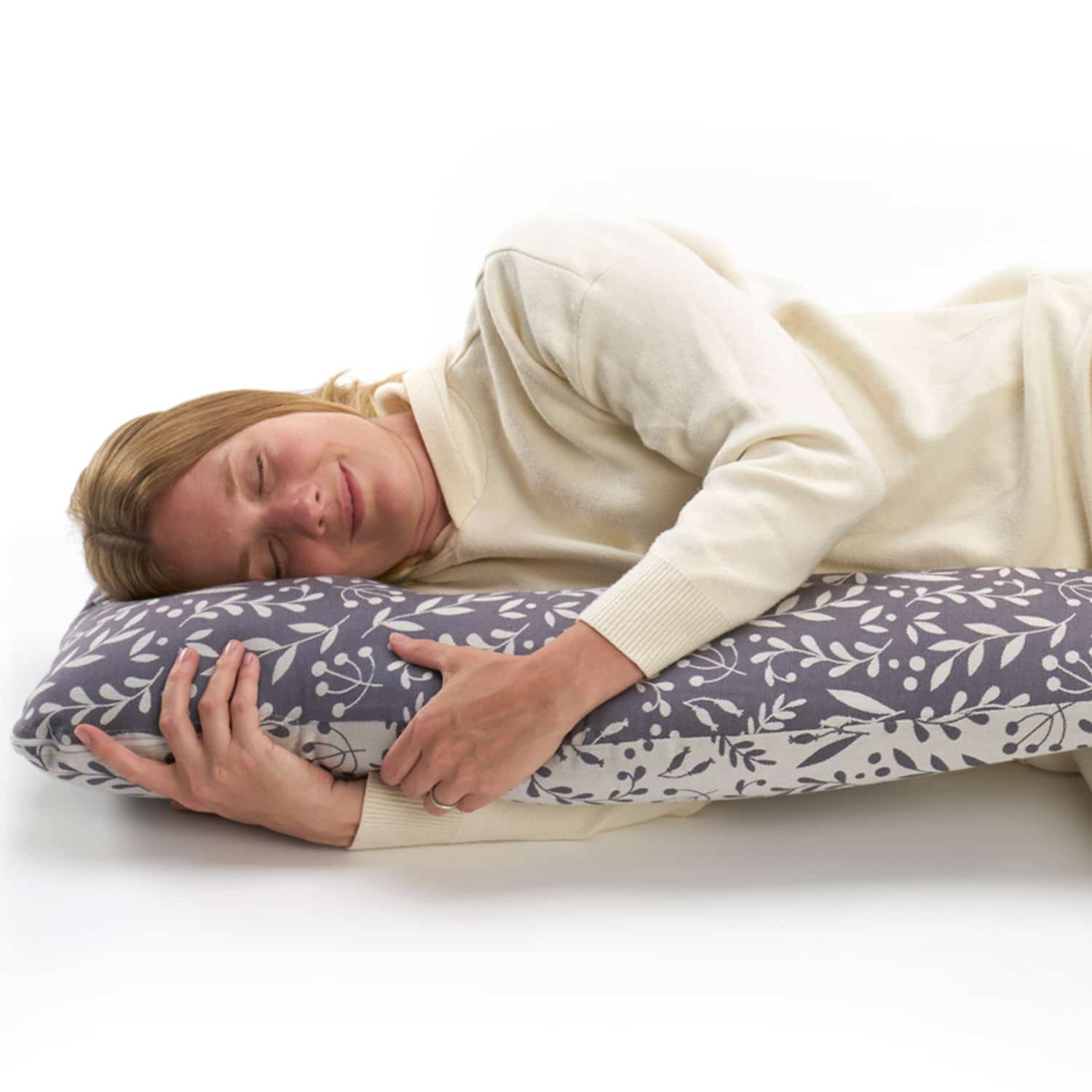 Still- und Schlafkissen Flora Cool Grey