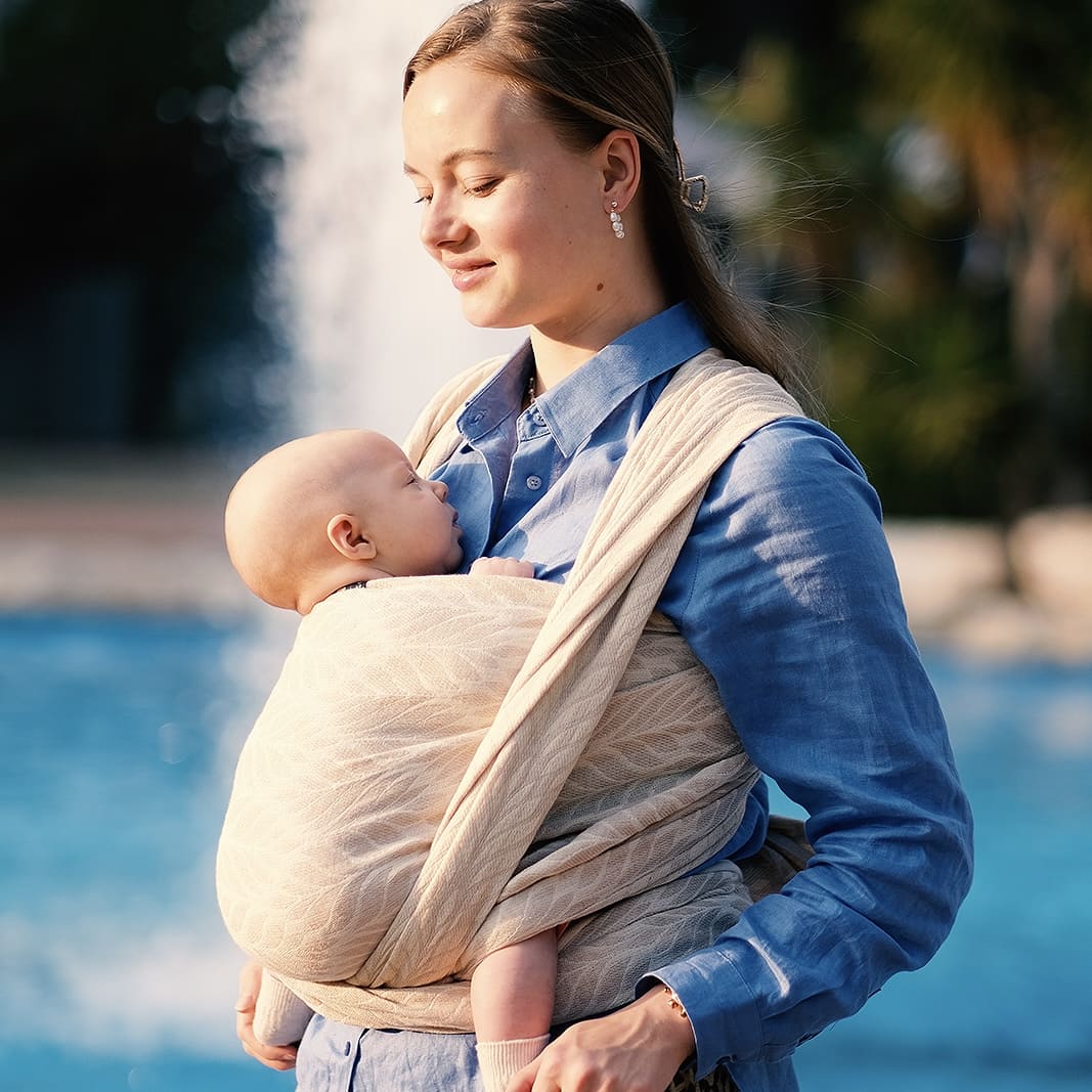 Baby Wrap Sling Trias Pure Triblend  second quality