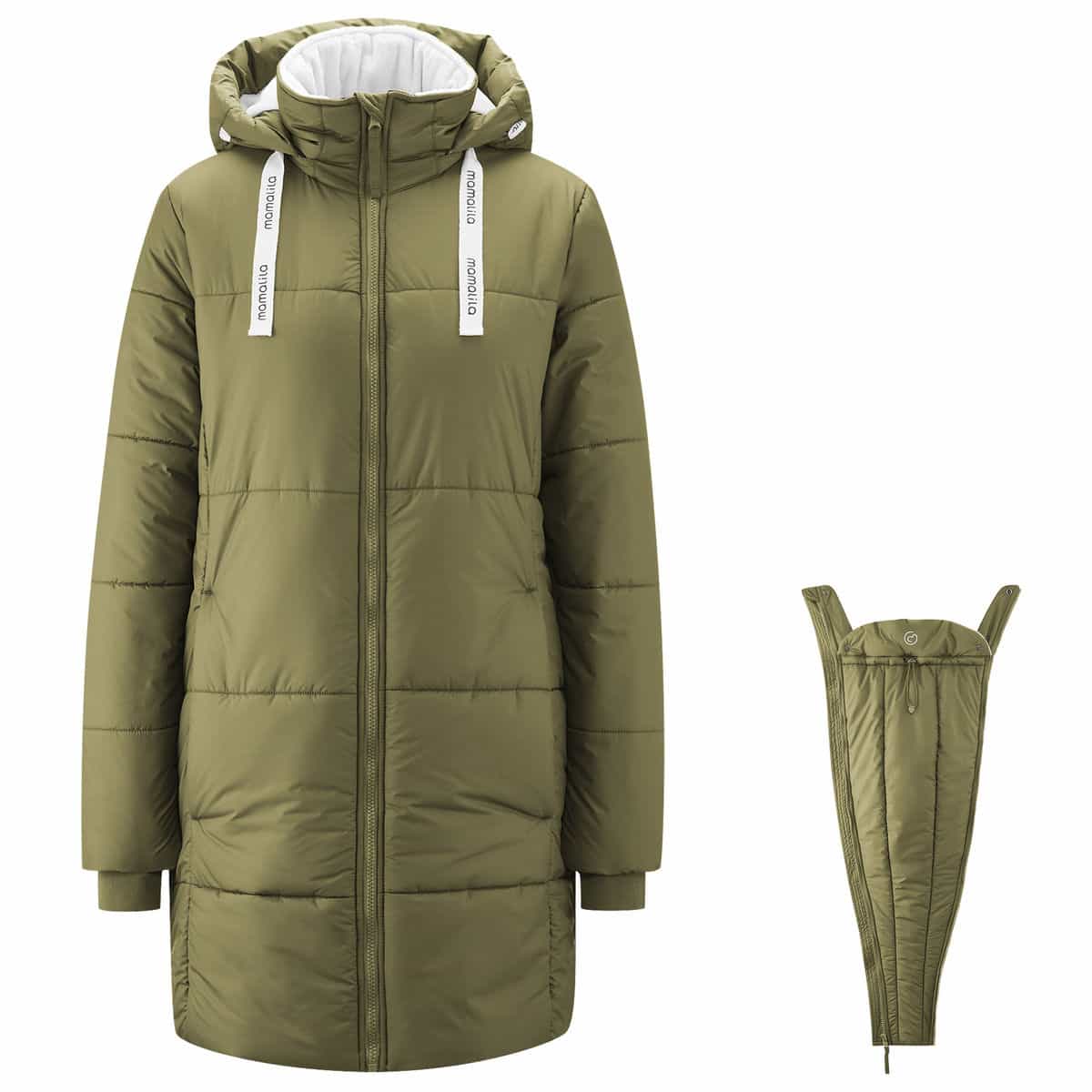 Babywearing Coat Copenhagen khaki Babywearing Coat Copenhagen khaki