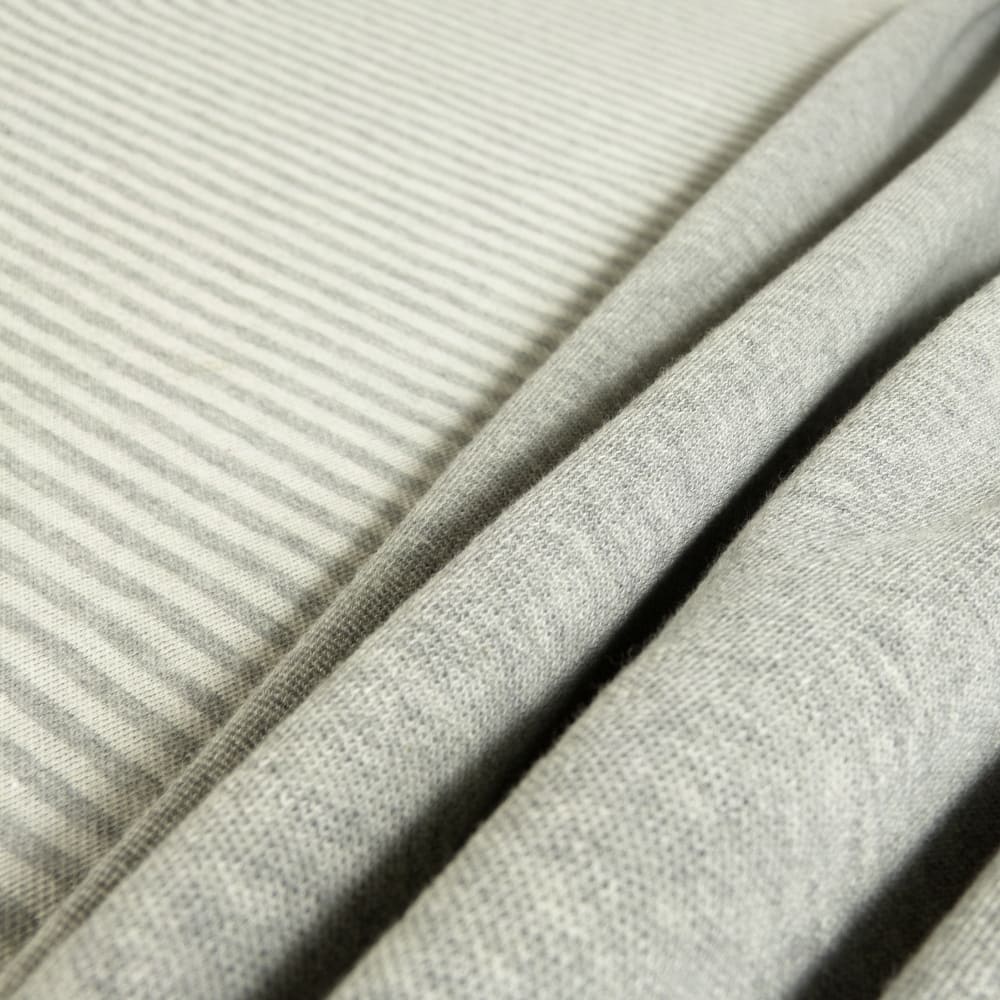 Baby Wrap Sling Jersey Doubleface Stripes Silver Baby Wrap Sling Jersey Doubleface Stripes Silver