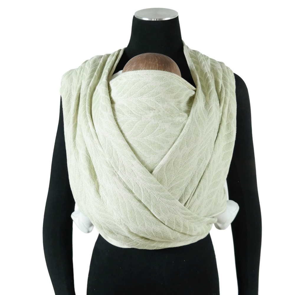Baby Wrap Sling Trias Morning Green Linen Baby Wrap Sling Trias Morning Green Linen