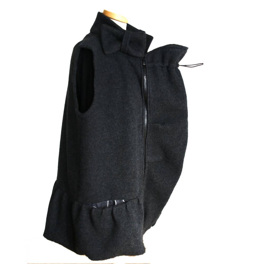 Parents Vest, Boiled Wool Parents Vest, Boiled Wool