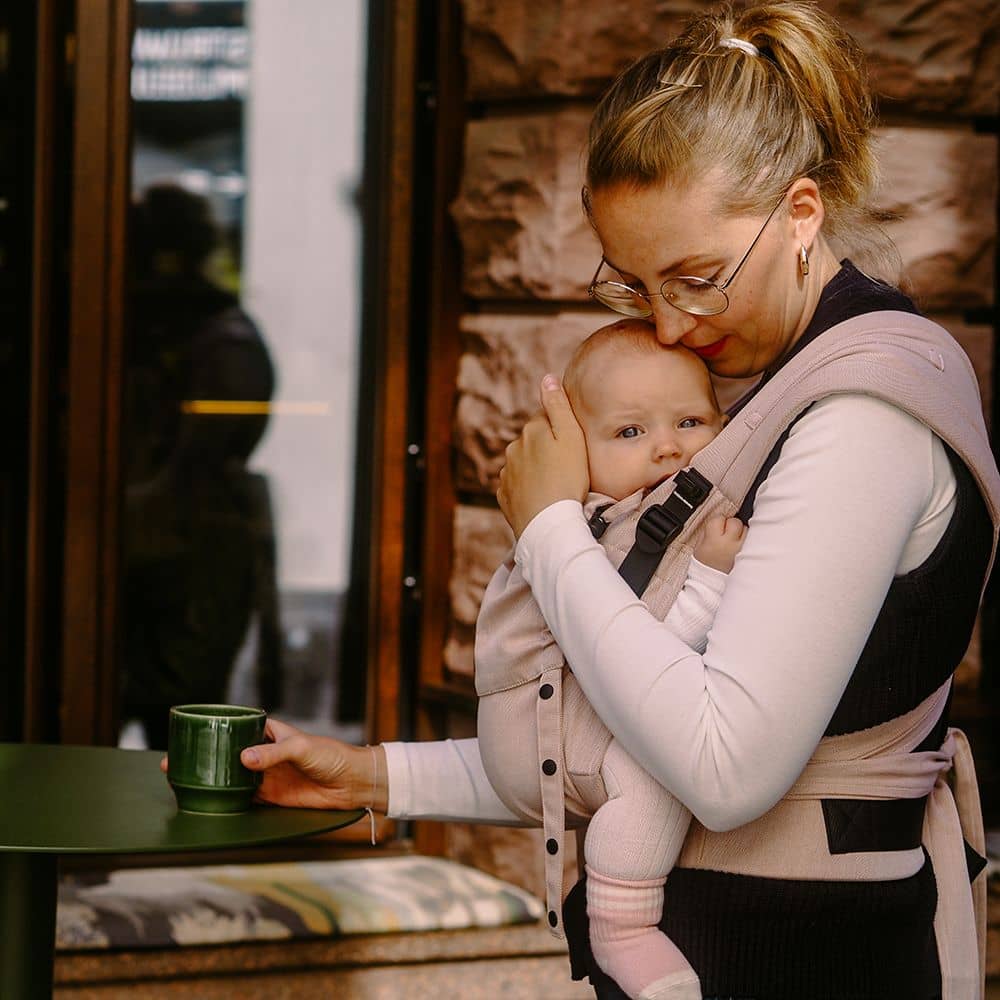 DidyFlow Babytrage Zimt