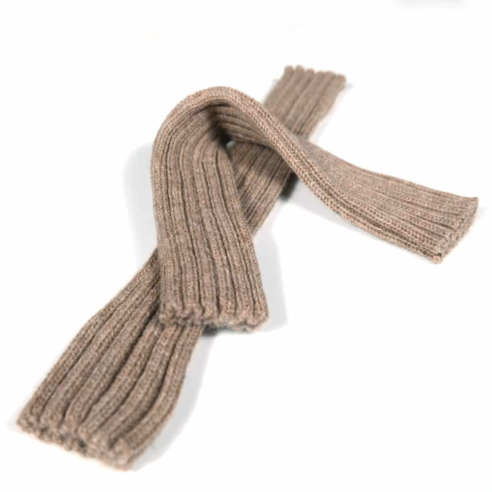 Stulpen Baby Alpaka Beige meliert Stulpen Baby Alpaka Beige meliert